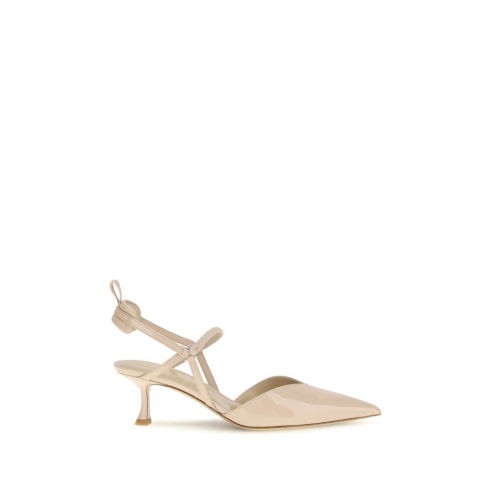 Fendi Women Patent Leather Colibrì Slingback Pumps